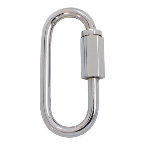 RCH Hardware QL-BR01-50 Brass Quicklink, 7 Gauge, Polished Chrome (2 Pack)