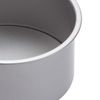 KitchenCraft KC2BK14 Deep Cake Tin with Loose Base and Non Stick Coating, 18 cm, Silver