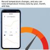 MHCOZY Zigbee Temperature Sensor Controller with Waterproof Probe,Tuya app Remote 16A Smart Switch(tuya zigbee hub needed)