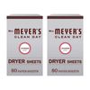 Mrs. Meyer's Clean Day Dryer Sheets (Lavender, 2 Pack, 160 Count)