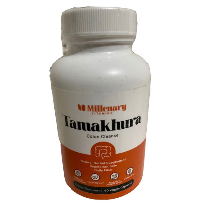 Millenary Vitamins Tamakhura Colon Cleanse Exp 06/24