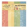 Graphic 45 12x12 Patterns & Solids Pack- Hip Hip Hooray!