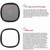 30cm Foldable Gray Card Reflector White Balance Double Face Focusing Board