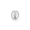 Thomas Sabo EC0023 Single Ball Ear Cuff Double 925 Sterling Silver, Sterling Silver, Not applicable