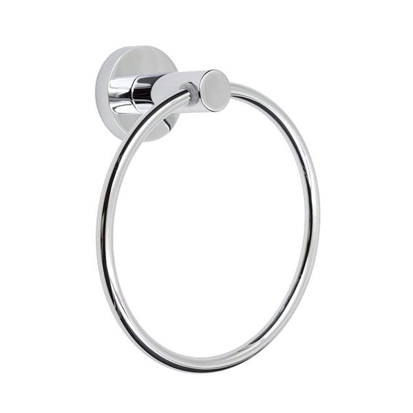 Yizhet Stainless Steel Bath Towel Holder Hand Towel Ring Hanging Towel Hanger Bathroom Accessories Contemporary Hotel Square Style Wall Mount (Classic)