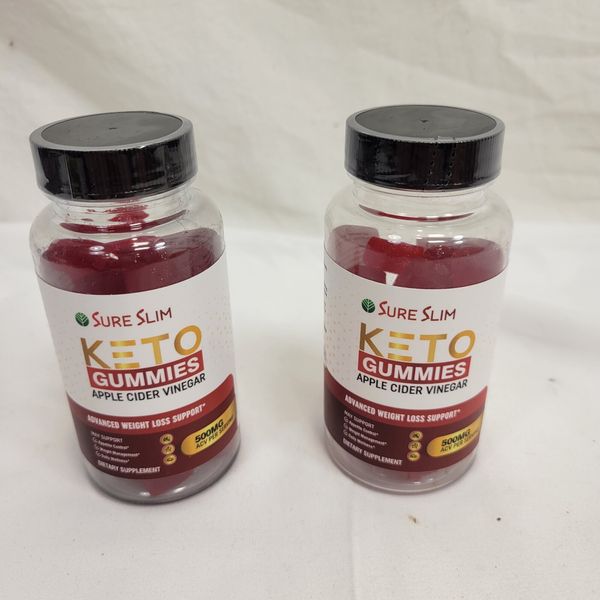 Sure slim Keto ACV Gummies 2 Pack Of 30 ea