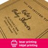 100 Blatt, Braun Kraftpapier Karton A5, 200 g/m²