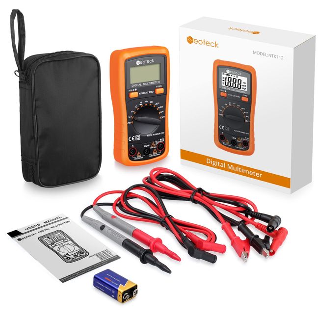 CE Digital Volt Ohm Meter Capacitance Frequency Diode Transistor