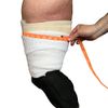 Bariatric Sock for Extreme Lymphedema Calf stretches to 30" (Black)