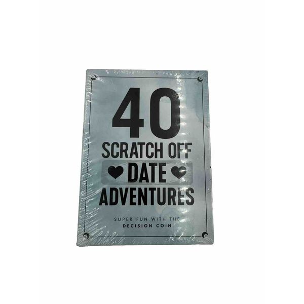 LOVEVIBE 40 Scratch Off Date Adventures Gift Ideas Couples Card Games Decision