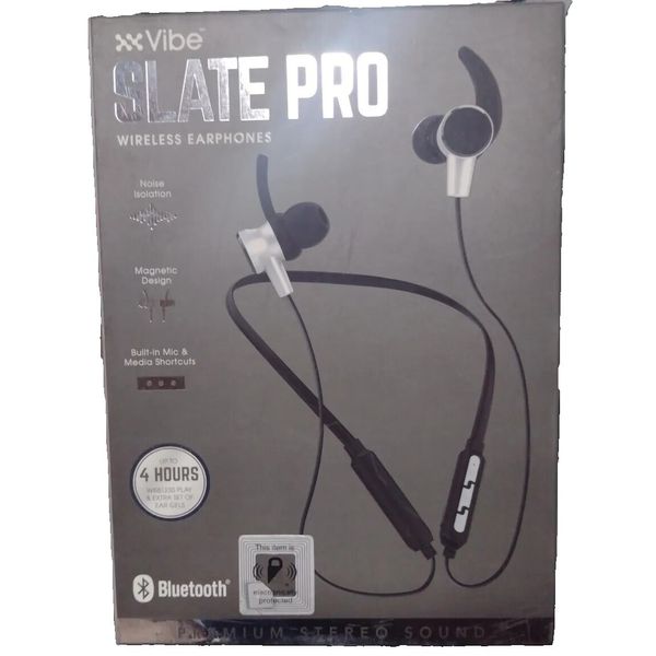 Vibe Slate Pro Wireless Bluetooth Earphones For Running/Jogging 