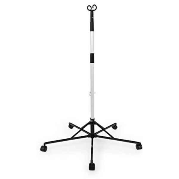 IV Pole Pitch-It Sr By Sharps #30006 Double Hook Foldable Adjustable Height New