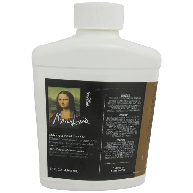 Mona Lisa Odorless Paint Thinner-16 ounce