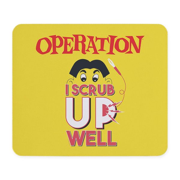 CafePress Operation Scrub Up Well Non-Slip Rubber Gaming Mousepad