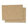 100 Blatt, Braun Kraftpapier Karton A5, 200 g/m²