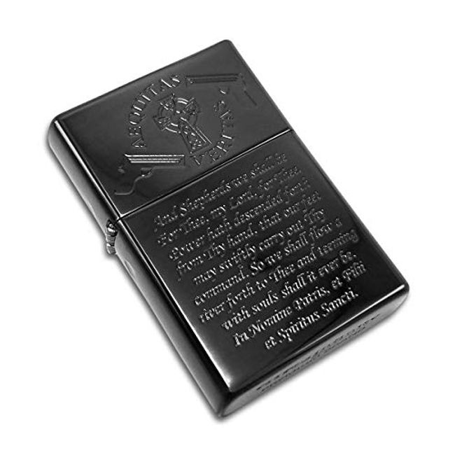 Zippo Black Ice Wind Proof Oil Lighter