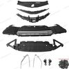 For Camry LE 2021-24 Bumper Upper Grille/Lower Mesh/Bracket/Panel/Radiator Cover