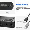 MEIRIYFA Gamecube Controller Adapter for Switch - Super Smash Bros Compatible, 4 Port with Turbo and Vibration Features