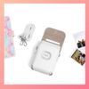 Rieibi Mini Link 2 Case - Protective Case Cover for Fujifilm Instax Mini Link 2 Smartphone Printer with Shoulder Strap - White