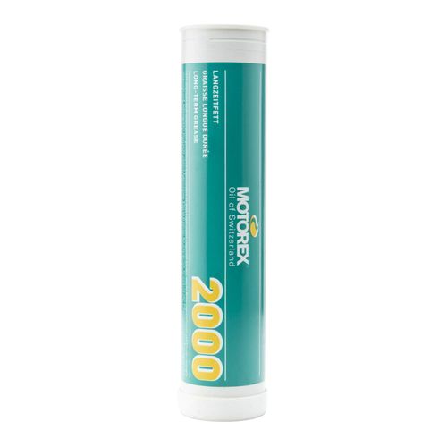 Motorex 300787 Longterm NLGI 2 Adhesive Calcium Soap Grease 2000 Cart, 400 Grams
