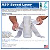 ASO Speed Lacer Ankle Stabilizer, Black, XX-Large