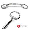 OTTE Western Eggbutt Snaffle Copper Inlay Ring Size 2" Mouth Pony Horse Bit (5")