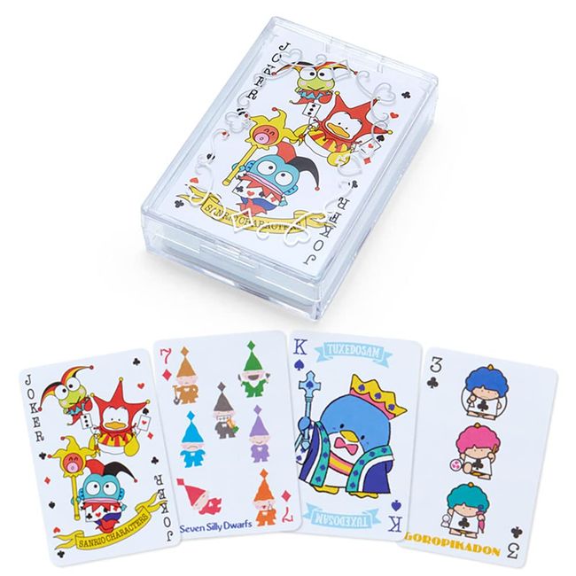 Sanrio 140325 Sanrio Characters Playing Card Style Memo (Forever Sanrio)