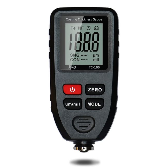 Paint Mil Thickness Meter Gauge TC100 for Used Car Buyers, Check The Car’s Original Coating