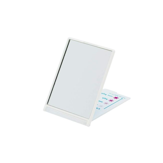 Horiuchi Mirror Industrial UV Level Check, Compact Mirror, Bi-Fold Mirror, Makeup Mirror, Mini Mirror, Portable Mirror, UV Check, Made in Japan