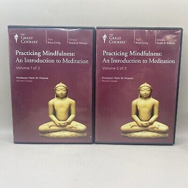 The Great Courses • Practicing Mindfulness: An Intro To Meditation • 12 Audio CD