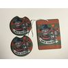 freddy krueger Unscented Air Freshner And 2 Car Coaster Set
