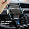 1 pc Black Plastic Car Phone Holder with Air Vent Mount for Navigation