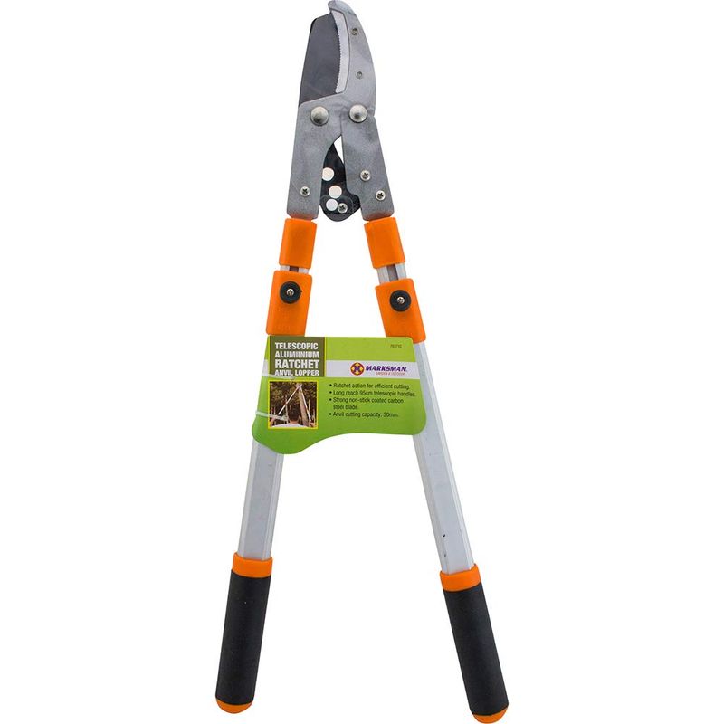 New Professional Ratchet Anvil Loppers - Pruner, with Telescopic ...