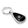 iPick Image for Buick Enclave Black Dome Chrome Metal Teardrop Key Chain