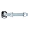 UHRIG Door Hinge Long M20 with Bracket for Welding, Galvanized gate Hinge for Garden Door, etc.
