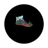 Retro Hiking Boot For Camping PopSockets Swappable PopGrip
