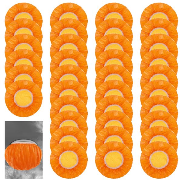 36PCS Smoke Detector Covers Fire Alarm Dust Paint Cover Bowl Cover Thickened Plastic Reusable Smoke Detector Cover for Home Cooking or Apartment Smoking