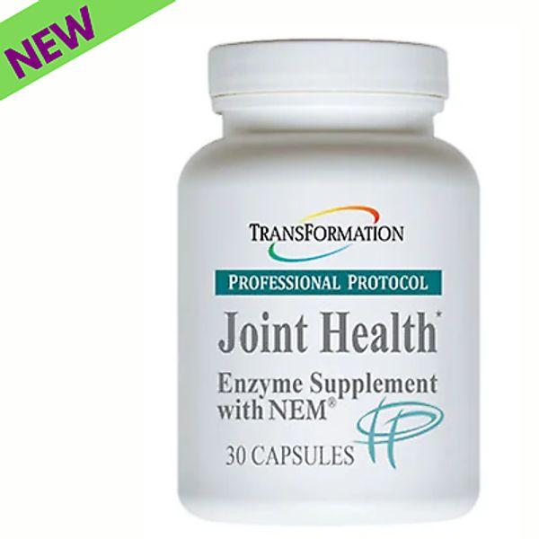 Transformation Enzymes Joint Health Enzyme Supplement with NEM 30 Capsules