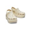 Crocs Mega Crush Clog Bone Men's 6, Women's 8 Medium