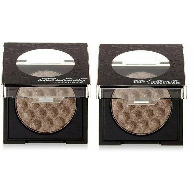 (Pack 2) Total Intensity True Metals Eyeshadow, Pewter, 0.09 Ounce