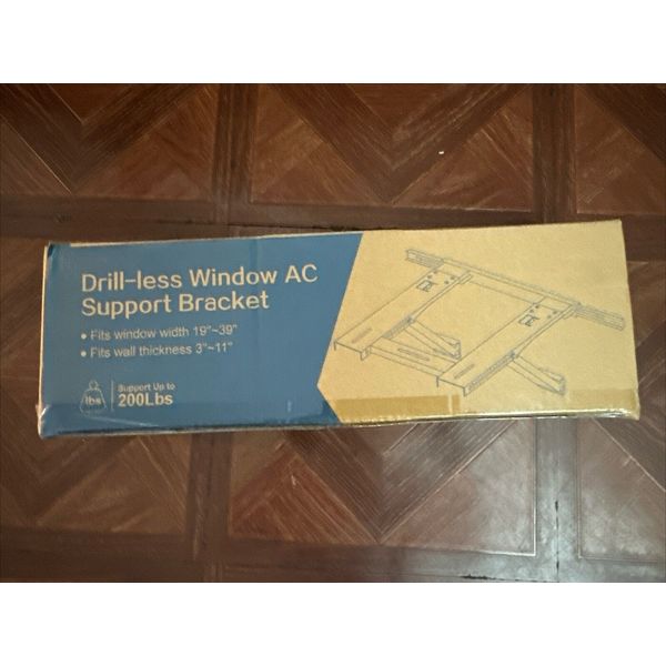 Universal Window Air Conditioner Bracket 200lbs Heavy-Duty Window AC Support New