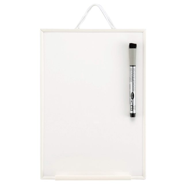 Raymay Fujii Dry Erase Board A4 Off White with Marker LNW1106