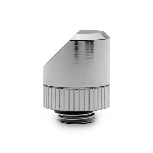 EKWB EK-Torque 45 Degree Angled Rotary Fitting, Nickel