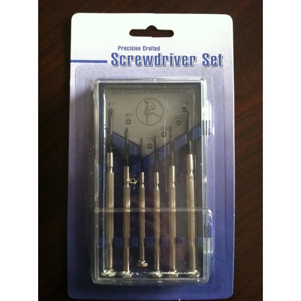 Precision Crafted 6 Piece Screwdriver Set - 3 Per Order