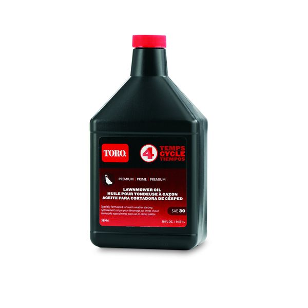 Toro Lawnmower Engine Oil, Black (Part Number 38916)