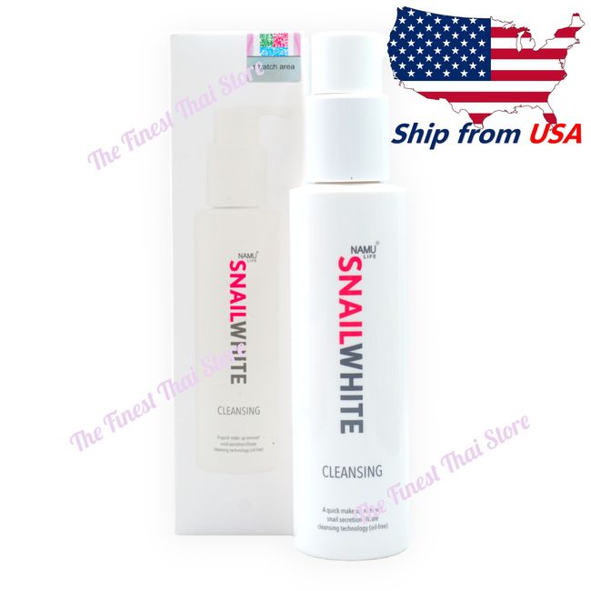 Namu Life Snailwhite Cleansing Facial Wash Makeup Remover 151ml , Ship from USA