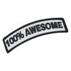 100% Amazing Embroidered Velcro Patch