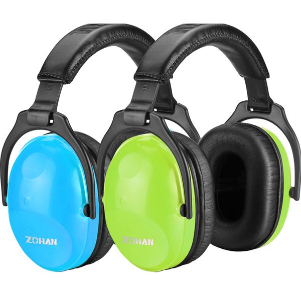 ZOHAN Kids Ear Protection 2 Pack,Kids Noise Canceling Headphone for Concerts, Monster Truck, Fireworks