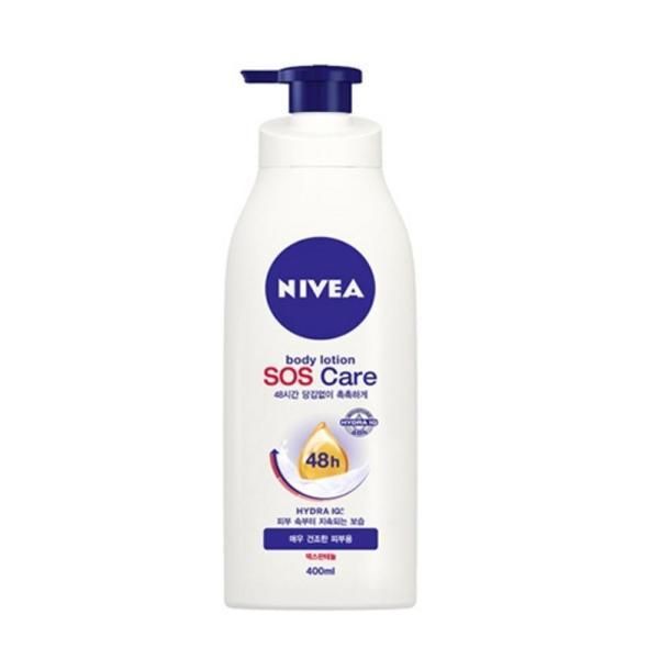 Nivea) SOS Care Body Lotion 400ml/Body Lotion/Moisturizing Body Lotion/Nutrient Body Lotion/Family Body Lotion/Scented Body Lotion/Smell