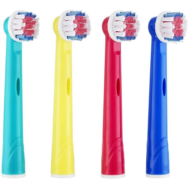 4 x Junior Toothbrush Heads Compatible Replacement for Oral-B Junior Electric ToothBrushes Age 7+ (4)